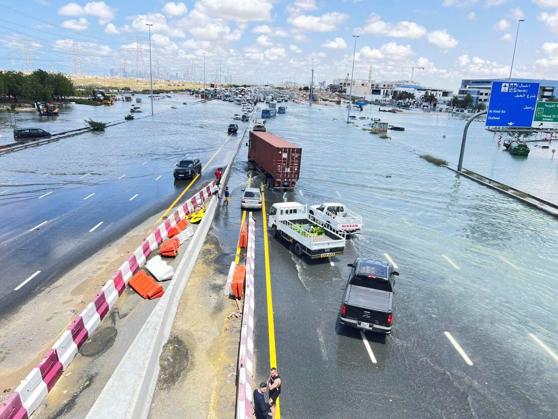 Dubai Flooded 2024